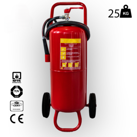 K-013 - Extincteur portatif d’usage général: à poudre chimique sèche 25Kg
