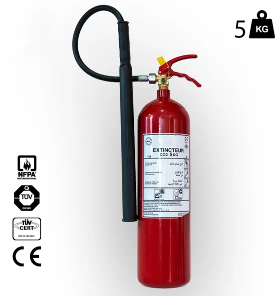 Extincteur portatif d’usage général: à anhybride carbonique 5Kg